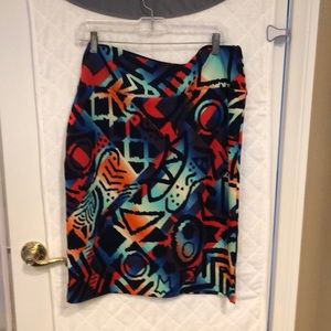 Lularoe Cassie pencil skirt.  2XL